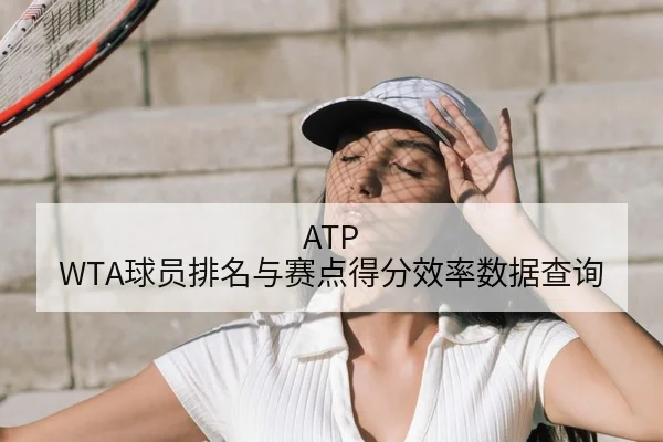 ATP WTA球员排名与赛点得分效率数据查询